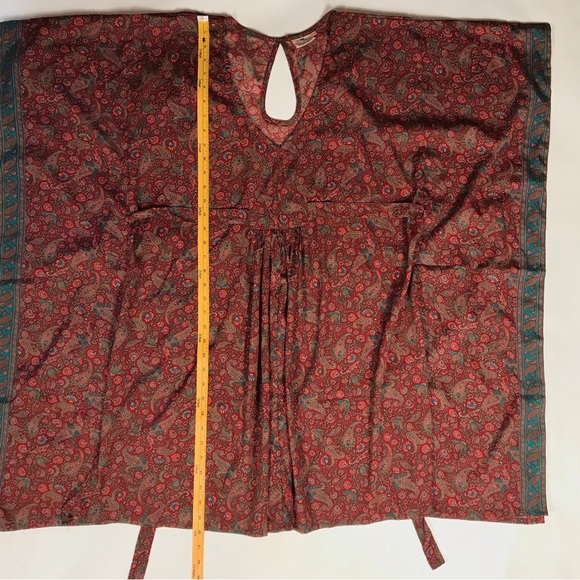 Alchemy Mumu Style Bohemian Scarf Top or Mini Dress, M/L - Picture 10 of 14